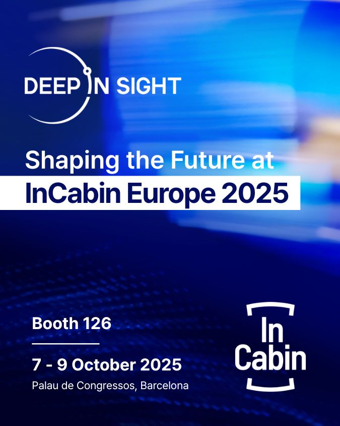 딥인사이트, InCabin Europe 2025 참가··· 인캐빈 모니터링 솔루션으로 유럽 시장 공략
